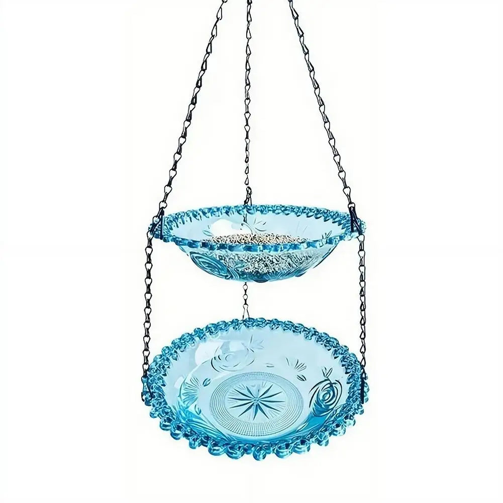 Hanging Bird Feeder Birdbath For Outdoor Garden Yard Farm Supplies Hummingbird Bird Bath Feeder Supplies Backyard Decor Birdbath