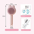 Cat Grooming Supplies 3 piece set include Round Hole Cat Nail Clippers  Pet Comb Pet Grooming Brush Flea prevention tools