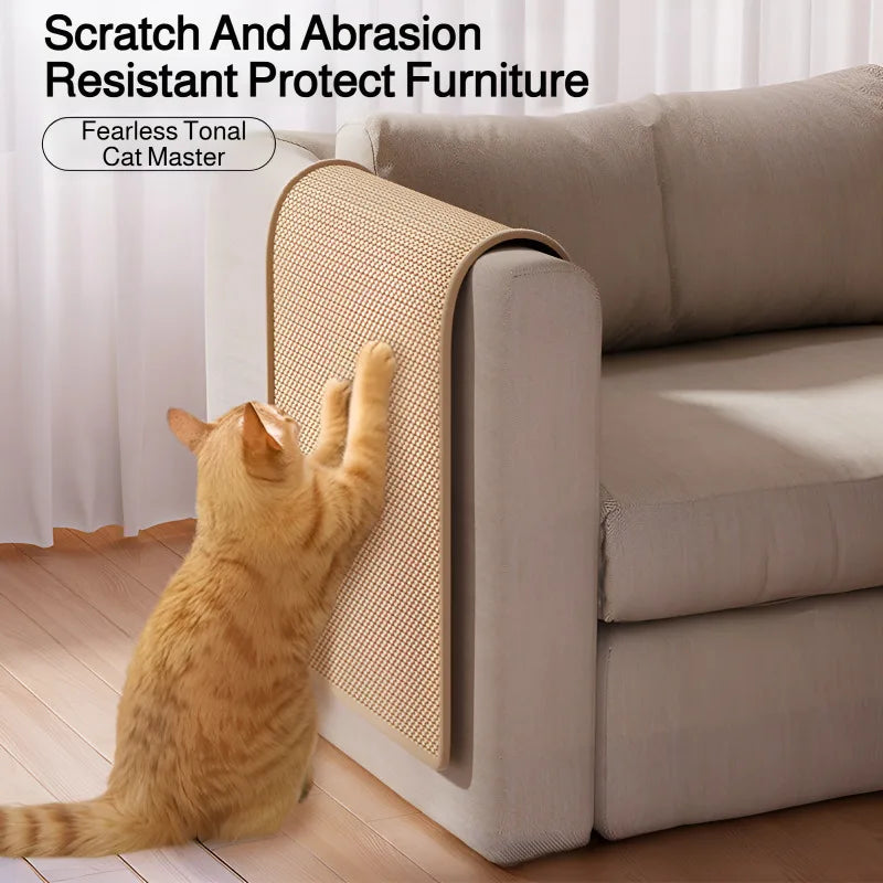 Cat Supplies Sisal Mat Pet Cat Scratching Board Protection Sofa Mat Anti-Cat Scratching Wear-Resista