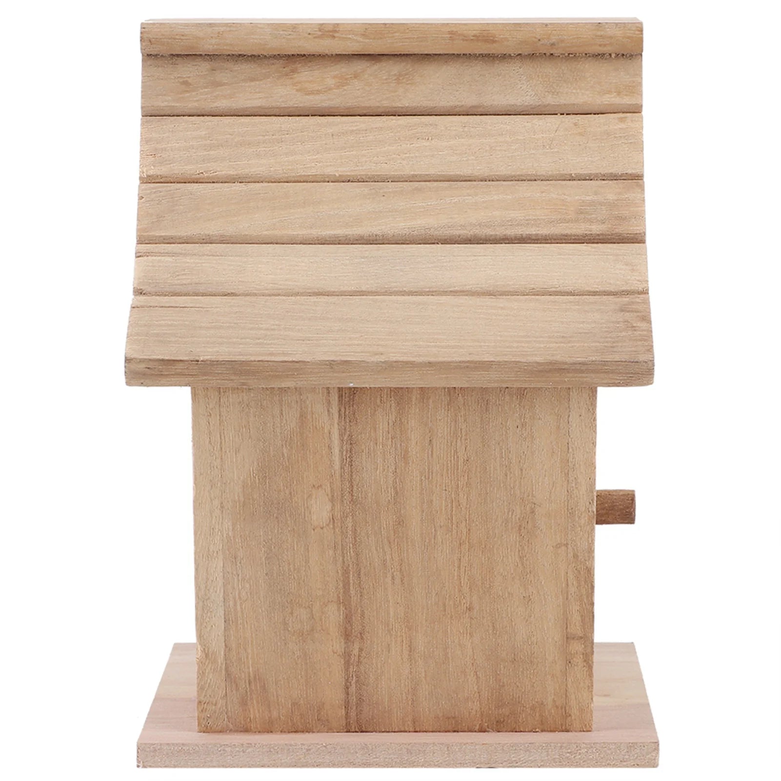 Hanging Bird House Wood Bird House Breeding Box Hanging Bird House Pet Supplies for Parrots Budgerigar Small Birds