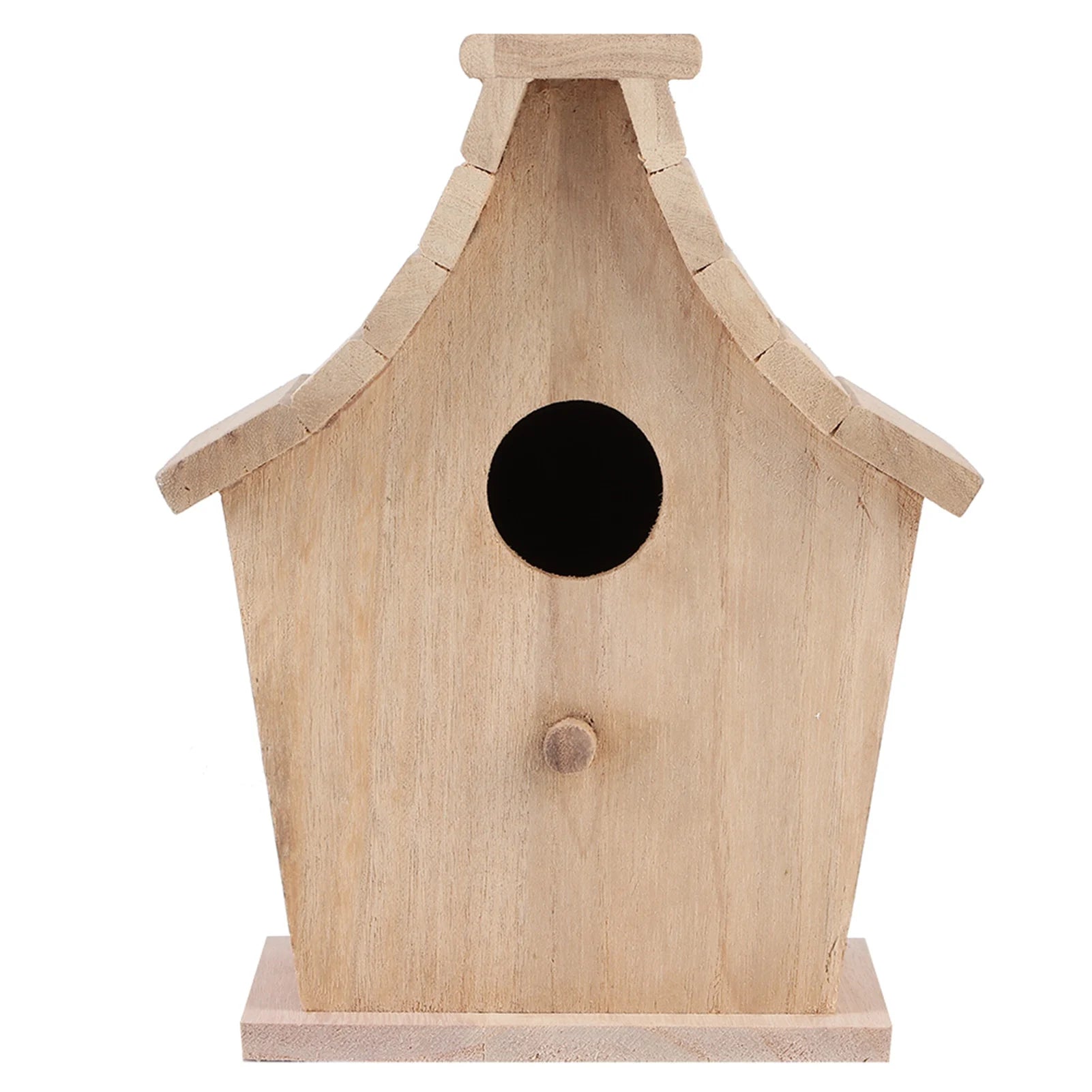 Hanging Bird House Wood Bird House Breeding Box Hanging Bird House Pet Supplies for Parrots Budgerigar Small Birds