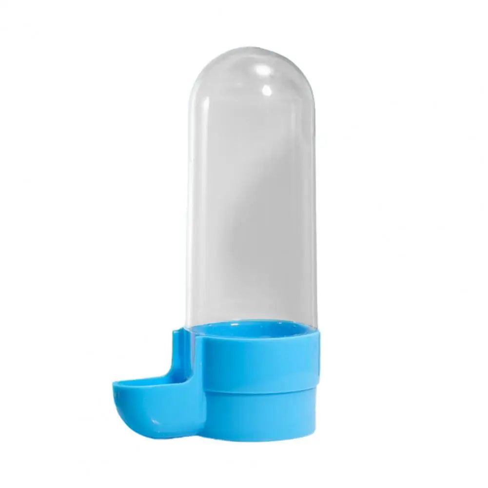 Bird Water Feeder Automatic Drinking Fountain Transparent Container Pet Parrot Hanging Food Dispenser Bird Supplies