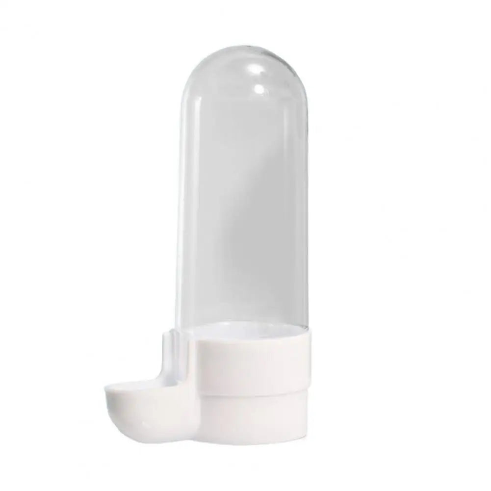 Bird Water Feeder Automatic Drinking Fountain Transparent Container Pet Parrot Hanging Food Dispenser Bird Supplies