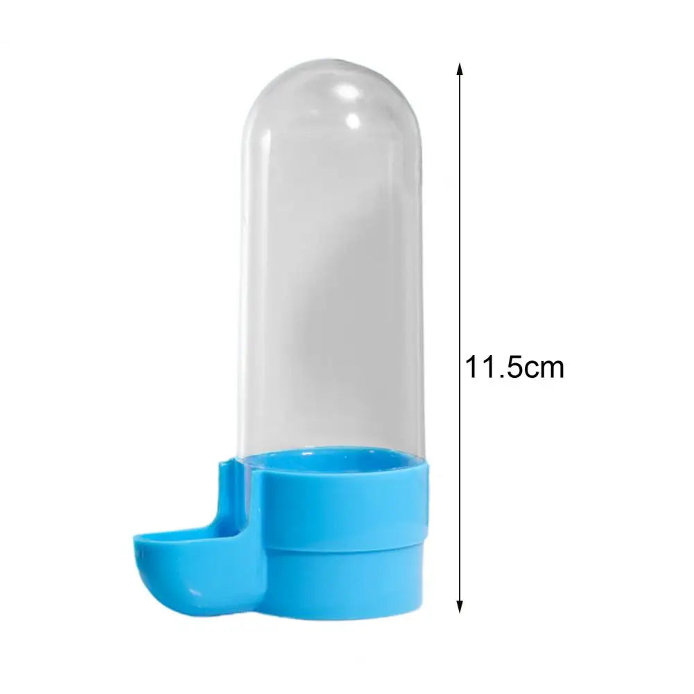 Bird Water Feeder Automatic Drinking Fountain Transparent Container Pet Parrot Hanging Food Dispenser Bird Supplies