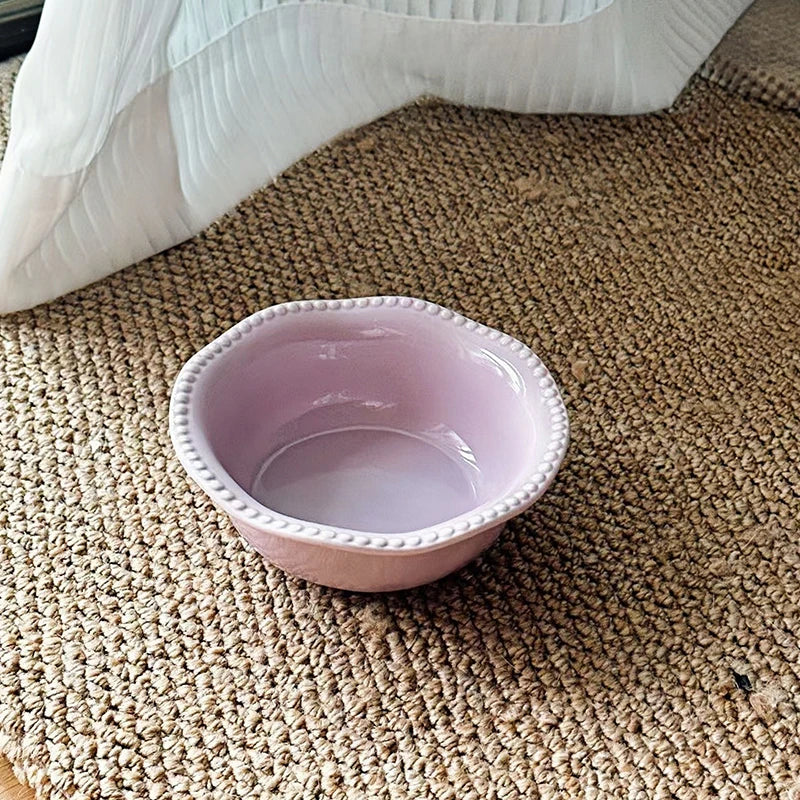 Food Utensils Cat Dog Pet Supplies Accessories Ceramic Pet Cat Bowl Pet Drinking Water Feeding Bowl Ceramics Cat Food Dog