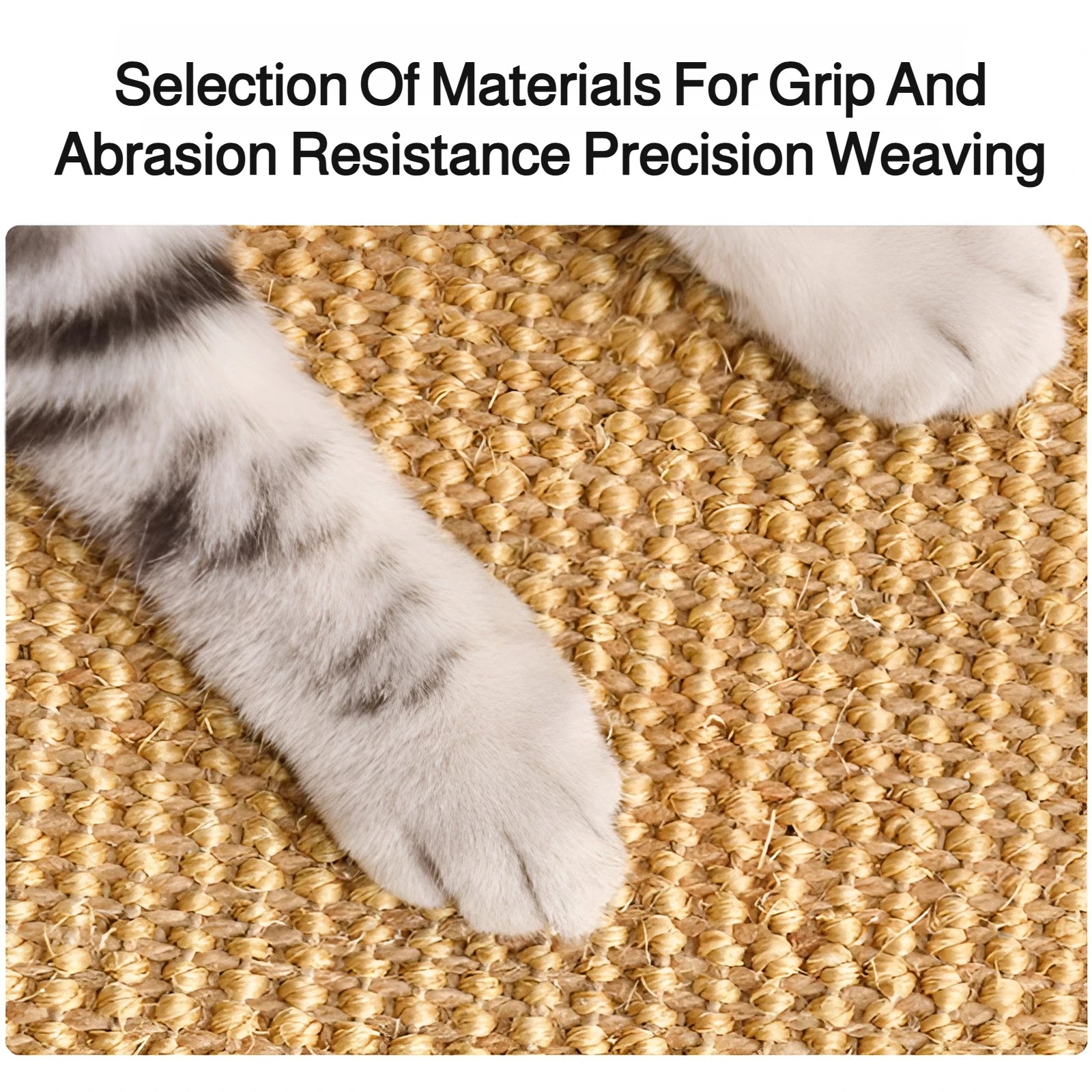 Cat Supplies Sisal Mat Pet Cat Scratching Board Protection Sofa Mat Anti-Cat Scratching Wear-Resista