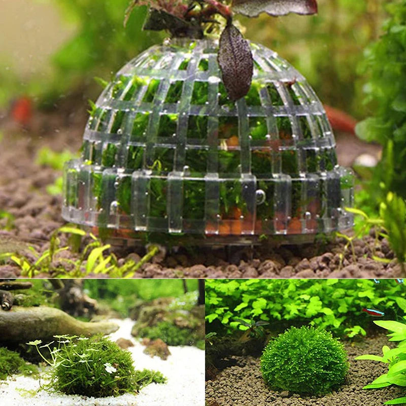 .1Pc Aquatic Pet Supplies Decorations Aquarium Moss Ball Live Plants Filter Pet Decor.