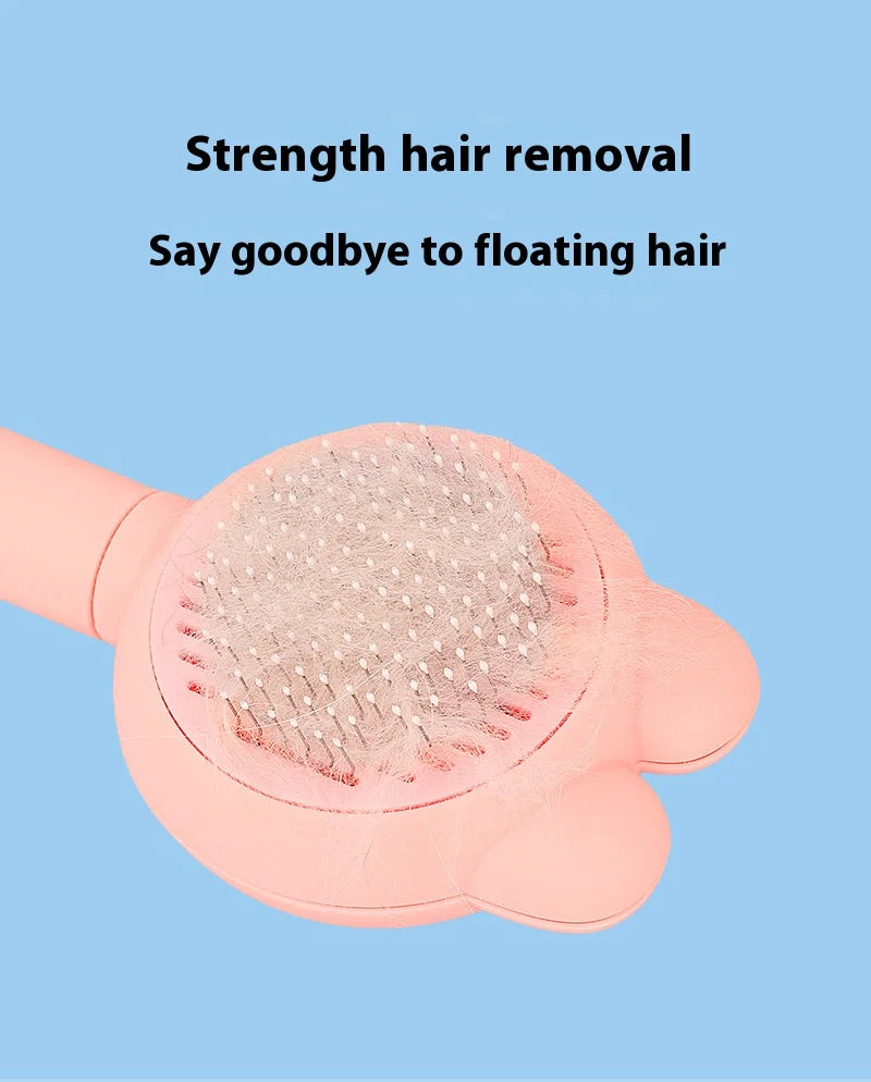 Cat Grooming Supplies 3 piece set include Round Hole Cat Nail Clippers  Pet Comb Pet Grooming Brush Flea prevention tools