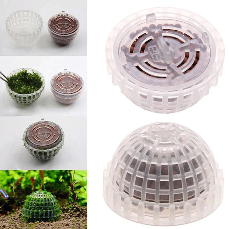 .1Pc Aquatic Pet Supplies Decorations Aquarium Moss Ball Live Plants Filter Pet Decor.