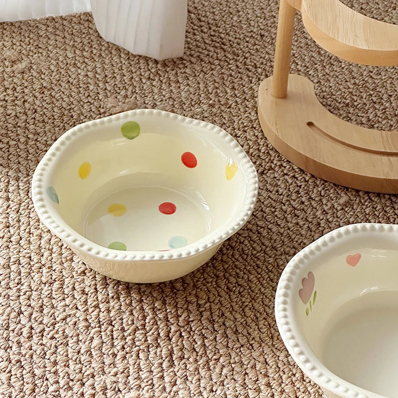 Food Utensils Cat Dog Pet Supplies Accessories Ceramic Pet Cat Bowl Pet Drinking Water Feeding Bowl Ceramics Cat Food Dog