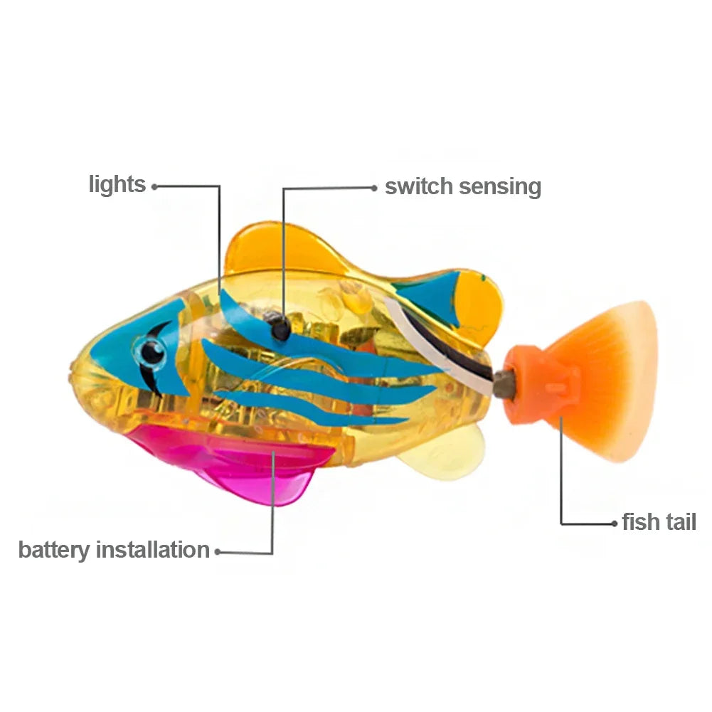 Cats Toy Supplies Cats Fish Light Interactive Indoor Products Accessories Home Garden. LED Games Pet Water Toys